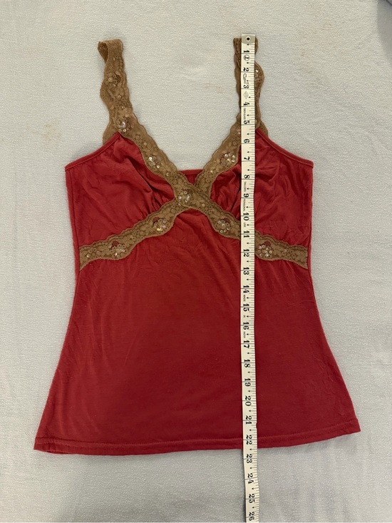 Unbranded Other - Y2K Fairy Grunge Lace Sequin Camisole Tank Top